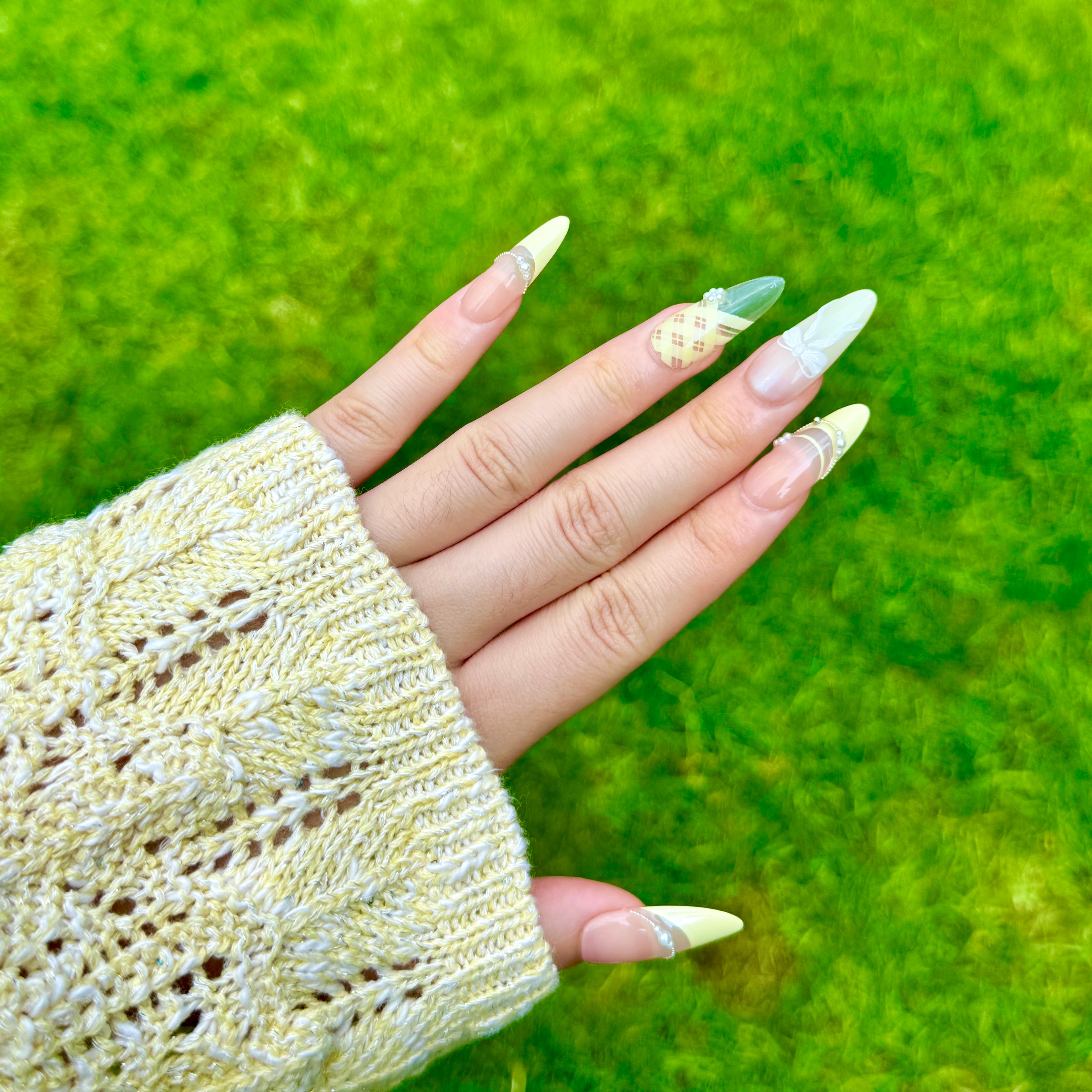 Lemon Yellow Cardigan